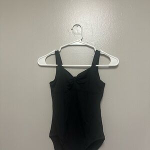 Bloch Black Scoop Neck Leotard